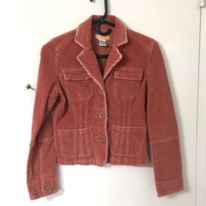 BOGO Tulle Shabby Chic Corduroy Blazer size small